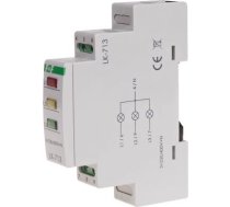 Kontroles lampa 3x LED DIN 1 mod. zaļa, sarkans, dzeltens LK-713K | 5908312596011