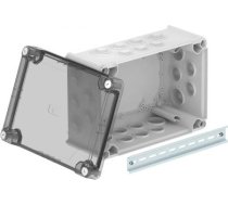 Instalācijas kārba ar pacelto caurspīdīgu vāku 285 x201x139, PP/PC, gaiši pelēks, 7035 2007758 | 4012195985976