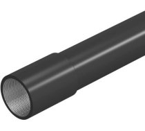 Metala caurule ar vītni ar vītnes savienojumu M16, 3000mm, St, PE50, melns, 9005 2046500 | 4012195781028