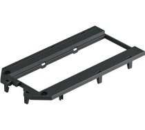 Adapterplate priekš UT4, 3 Modul45 147x76x4, PA, g rafīta melns, 9011 7408761 | 4012196455782