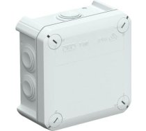 Instalācijas kārba ar ievādiem 114x114x57, PP, gai ši pelēks, 7035 2007339 | 4012195286509