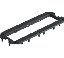 Adapterplate priekš UT4, 4 Modul45 208x76x4, PA, g rafīta melns, 9011 7408763 | 4012196455805