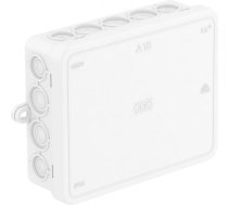 Instalācijas kārba 125x100x38, PE, dzidri balts, 9 010 2000422 | 4012195917168