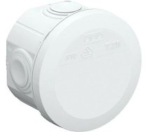 Instalācijas kārba ar ievādiem Ø80x51, PP, dzidri balts, 9010 2007509 | 4012195286615