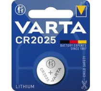 Baterija Litija CR2025 3V VARTA 06025 | 4008496276875