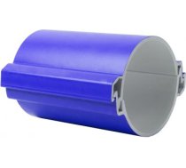Divided cable duct from PVC, KOPOHALF with diamete r 110 mm, mechanical resistance 750N/20cm, blue, i 06110P/2_CA | 8595568922021