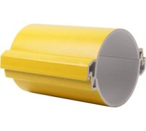 Divided cable duct from PVC, KOPOHALF with diamete r 110 mm, mechanical resistance 750N/20cm, yellow, 06110P/2_EA | 8595568926890