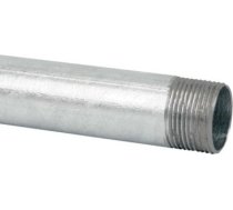 Steel threaded wiring pipe ČSN diameter 28,3 mm, 4 4561, mechanical resistance 1250N/5cm, unvarnished 6021 N_XX | 8595057607514