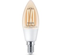 WiZ Viedā LED spuldze 4.9W(40W), C37, E14, 2700-6500K, 927-965, 470Lm, 1PF/6, bezkrāsas 929003017621 | 8719514372061