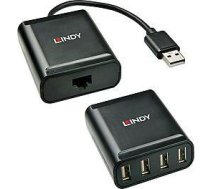 I/O EXTENDER USB2 60M CAT.6/42679 LINDY 42679 | 4002888426794