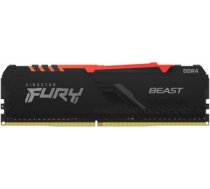 Kingston Fury Beast 16 GB, DDR4-3200, 1600 MHz, PC/server, Registered No, ECC No, Black KF432C16BB2A/16 | 740617337518