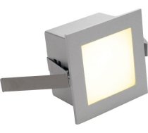 FRAME BASIC LED recessed light , square, silver-grey, warm white LED 111262 | 4024163112062