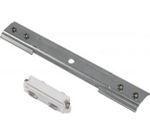 Direct connector for 1-circuit track, recessed version, white/nickel matt 143271 | 4024163128582