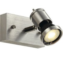 ASTO I wall and ceiling light, alu brushed, GU10, max. 75W 147441 | 4024163104425