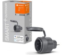 Viedais ārtelpu spraudnis SMART+ EU IP44 230V 16A Antracīts 4058075570979 | 4058075570979