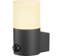 Fasādes gaismeklis GRAFIT E27 Sensor, 11W, IP44, apaļš, antracīts 1006179 | 4024163262743