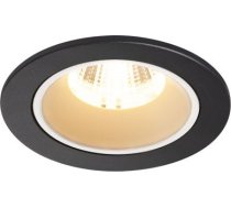 NUMINOS® DL S, Indoor LED recessed ceiling light black/white 2700K 55° 1003776 | 4024163239264