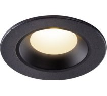 Downlight Gaismeklis NUMINOS® XS, 3000K 55°, 7W, melns 1005523 | 4024163256254