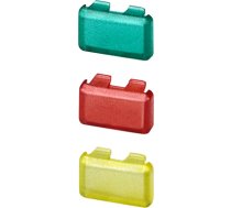 Set of caps for 5TE8 switch Set with 1x each red+green+ yellow+white+blue 5TG8068 | 4001869215594