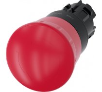 EMERGENCY STOP mushroom pushbutton, 22 mm, round, plastic, red, 40 mm, positive latching, acc. to EN 3SU1000-1HB20-0AA0 | 4011209937758