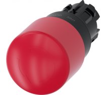 EMERGENCY STOP mushroom pushbutton, 22 mm, round, plastic, red, 30 mm, positive latching, acc. to EN 3SU1000-1GB20-0AA0 | 4011209946415