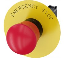 EMERGENCY STOP mushroom pushbutton, 22 mm, round, plastic, red, 40 mm, positive latching, acc. to EN 3SU1100-1HB20-1CG0 | 4011209957855