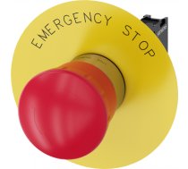 EMERGENCY STOP mushroom pushbutton, 22 mm, round, metal, shiny, red, 40 mm, positive latching, acc. 3SU1150-1HB20-1CG0 | 4011209956896