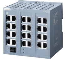 SCALANCE XB124 unmanaged IE switch, 24x 10/100 Mbit/s RJ45 ports; for setting up small star and line 6GK5124-0BA00-2AB2 | 4047622549773
