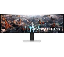 Monitor SAMSUNG Odyssey OLED G9 G93SC 49" Gaming/Curved Panel OLED 5120x1440 32:9 240Hz 0.03 ms Height adjustable Tilt Colour Silver LS49CG934SUXEN LS49CG934SUXEN | 8806095053653