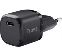 MOBILE CHARGER WALL MAXO 20W/USB-C BLACK 25174 TRUST 25174 | 8713439251746
