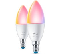 LED Spuldze WiZ Wi-Fi BLE 40W C37 E14 922-65 RGB 2PF/6 470lm 2200-6500K 929002448842 | 8719514551275