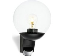 Āra sienas gaismeklis L 585 S Ar sensoru max. 60W E27 180° max.10m IP44 2-2000lux Melns 005535 | 4007841005535