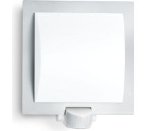 Āra sienas gaismeklis L20 S Ar sensoru, 180° 10m E27 60W 2-2000lux IP44 Nerūsējošais tērauds/Balts 566814 | 4007841566814