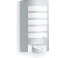 Āra sienas gaismeklis L 12 S SI, ar sensoru, 60W E27 858lm 180° 10m. IP44 2-2000lux Sudrabs 657918 | 4007841657918