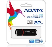 USB flash UV150 32 GB, USB 3.0, Melna AUV150-32G-RBK | 4713435797075
