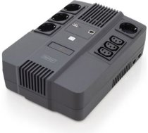Digitus | All-in-One UPS | All-in-One UPS, 800VA/480W, LED 12V/9Ah x1, 4x CEE 7/7,3x IEC C13, USB, RJ45 | 800 VA | 480 W DN-170111 | 4016032456582