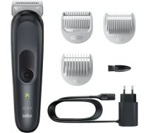 Braun | Body Groomer | BG3340 | Cordless and corded | Number of length steps | Black/Grey | Number of shaver heads/blades BG3340 | 4210201416968