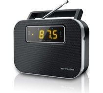 Muse | M-081R | Alarm function | 2-band PLL portable radio | Black M-081R | 3700460203313