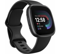 Versa 4 | Smart watch | NFC | GPS (satellite) | AMOLED | Touchscreen | Activity monitoring 24/7 | Waterproof | Bluetooth | Wi-Fi | Black/Graphite FB523BKBK | 810038858715