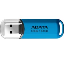 ADATA | USB Flash Drive | C906 | 64 GB | USB 2.0 | Blue AC906-64G-RWB | 4711085945082