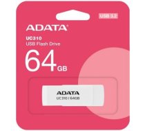 ADATA | USB Flash Drive | UC310 | 64 GB | USB 3.2 Gen1 | White UC310-64G-RWH | 4711085941978