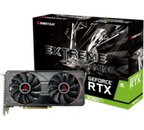 Graphics Card BIOSTAR NVIDIA GeForce RTX 3060 Ti 8 GB GDDR6 256 bit PCIE 4.0 16x GPU 1410 MHz Dual Slot Fansink 1xHDMI 3xDisplayPort VN3606TM82 VN3606TM82 | 4712960687301