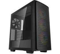 Deepcool | MID TOWER CASE | CK560 | Side window | Black | Mid-Tower | Power supply included No | ATX PS2 R-CK560-BKAAE4-G-1 | 6933412714842