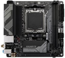 Gigabyte | A620I AX 1.0 | Processor family AMD | Processor socket AM5 | DDR5 DIMM | Supported hard disk drive interfaces SATA, M.2 | Number of SATA connectors 2 A620I AX | 4719331855826