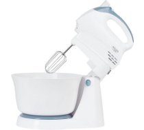 Adler Mixer AD 4202 Mixer with bowl, 300 W, Number of speeds 5, Turbo mode, White AD 4202 | 5908256831223