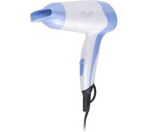 Adler | Hair Dryer | AD 2222 | 1200 W | Number of temperature settings 1 | White/blue AD 2222 | 5908256830288