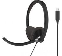 Koss USB Communication Headsets CS300 On-Ear, Microphone, Noice canceling, USB, Black 194283 | 021299194287