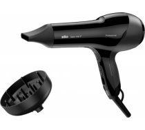 Braun | Hair Dryer | HD785 Satin Hair 7 SensoDryer | 2000 W | Number of temperature settings 4 | Ionic function | Diffuser nozzle | Black HD785 | 3030050182231