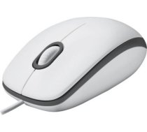 Logitech | Mouse | M100 | Wired | USB-A | White 910-006764 | 5099206106062