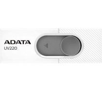 ADATA | UV220 | 32 GB | USB 2.0 | White/Gray AUV220-32G-RWHGY | 4713218462756